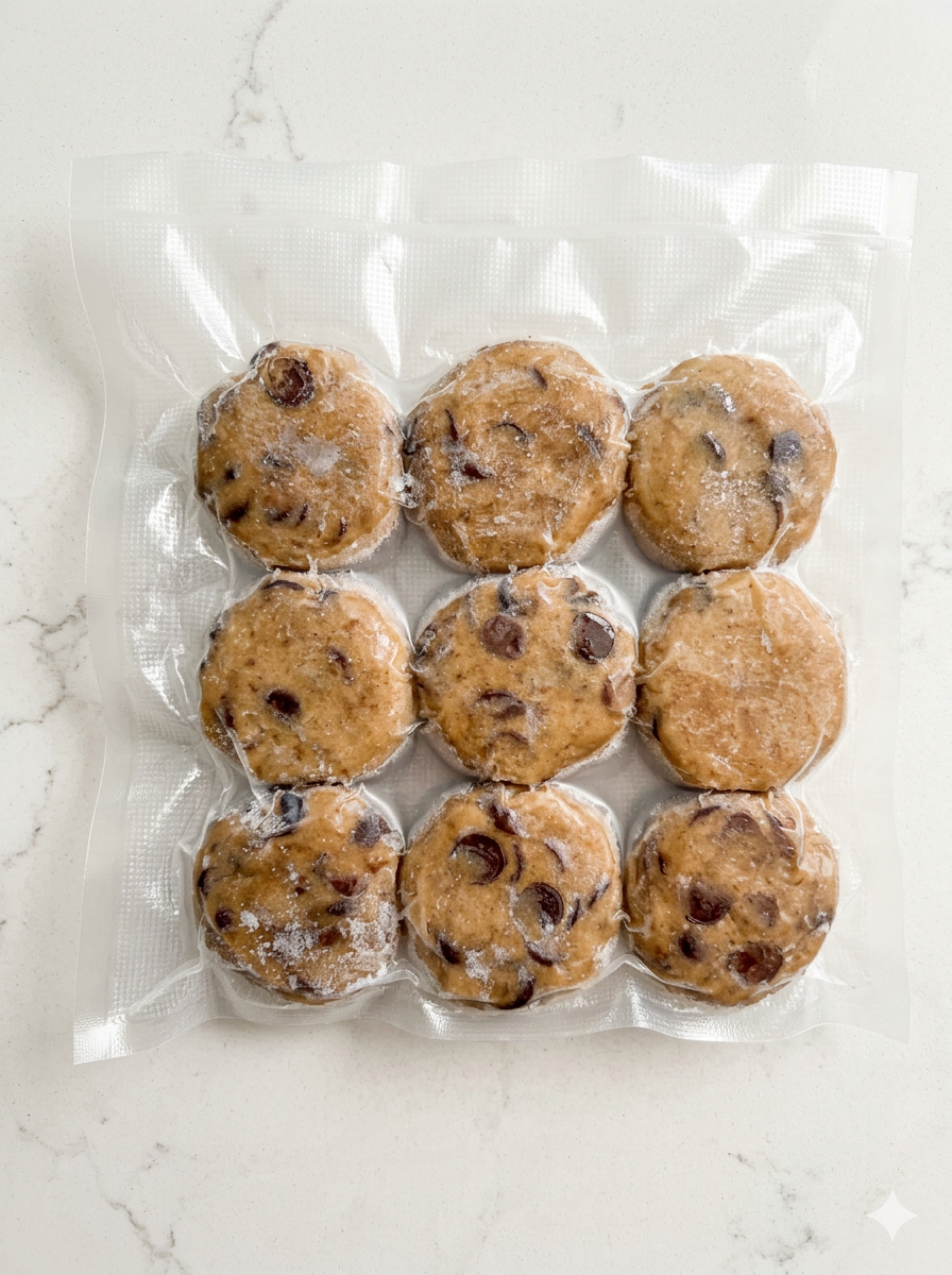 Pack de Cookies Congelados Cookii - 8 unidades para assar em casa