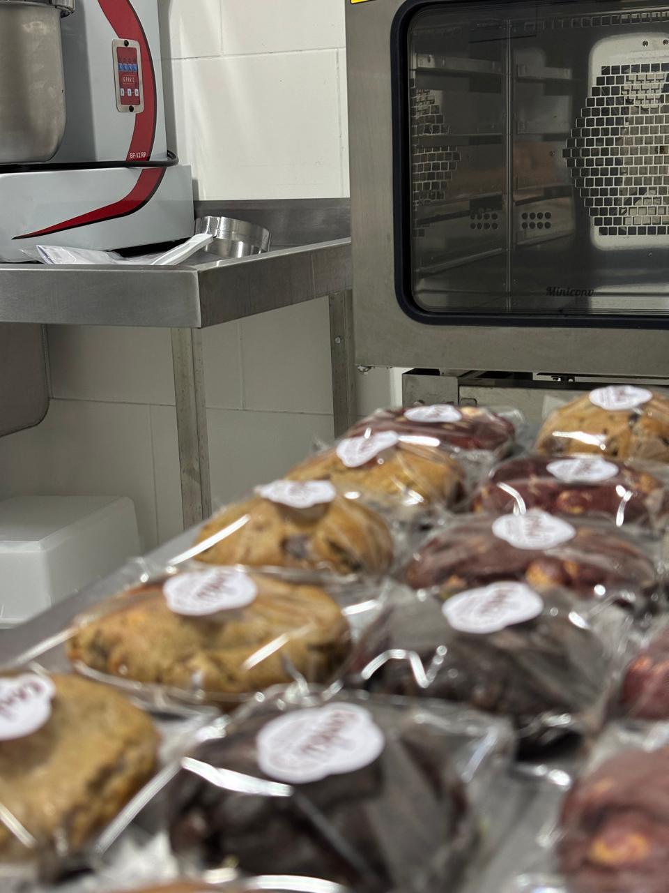 Producao artesanal de cookies Cookii